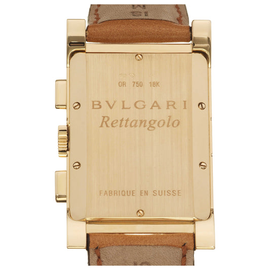 Bulgari Rettangolo Men's Swiss Quartz (Battery-Powered) Watch RTC49GLD - Image #2