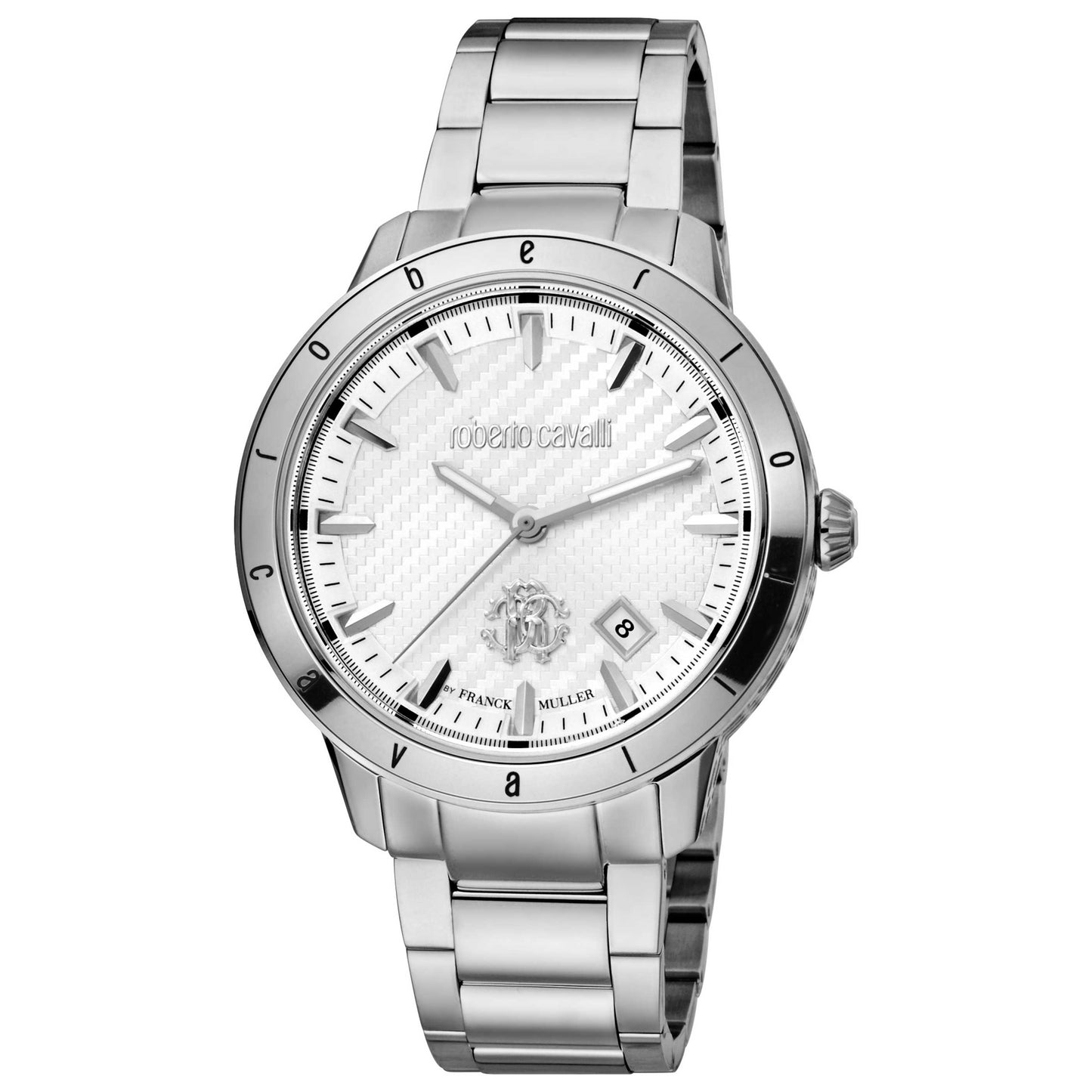 Front view of Roberto Cavalli RC-98 Men's Quartz Watch RV1G111M0066