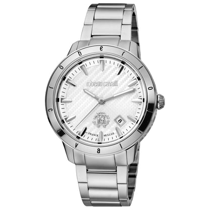 Front view of Roberto Cavalli RC-98 Men's Quartz Watch RV1G111M0066