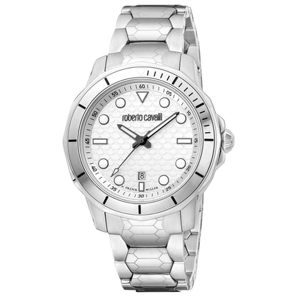 Front view of Roberto Cavalli by Franck Muller Men's Quartz Watch RV1G159M0051