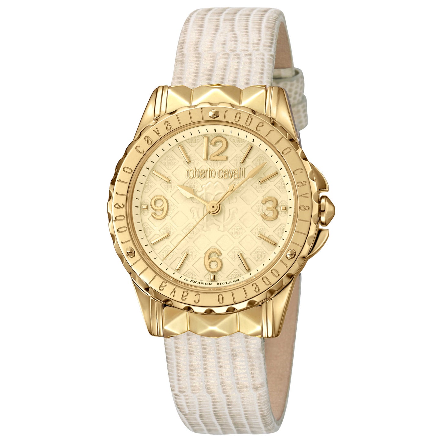 Front view of Roberto Cavalli Classic Women's Quartz Watch RV1L048L0036
