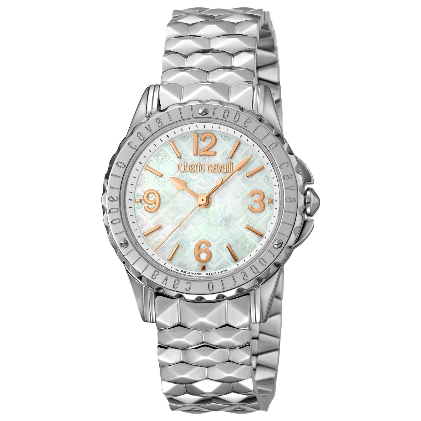 Front view of Roberto Cavalli Classic Women's Quartz Watch RV1L048M0056