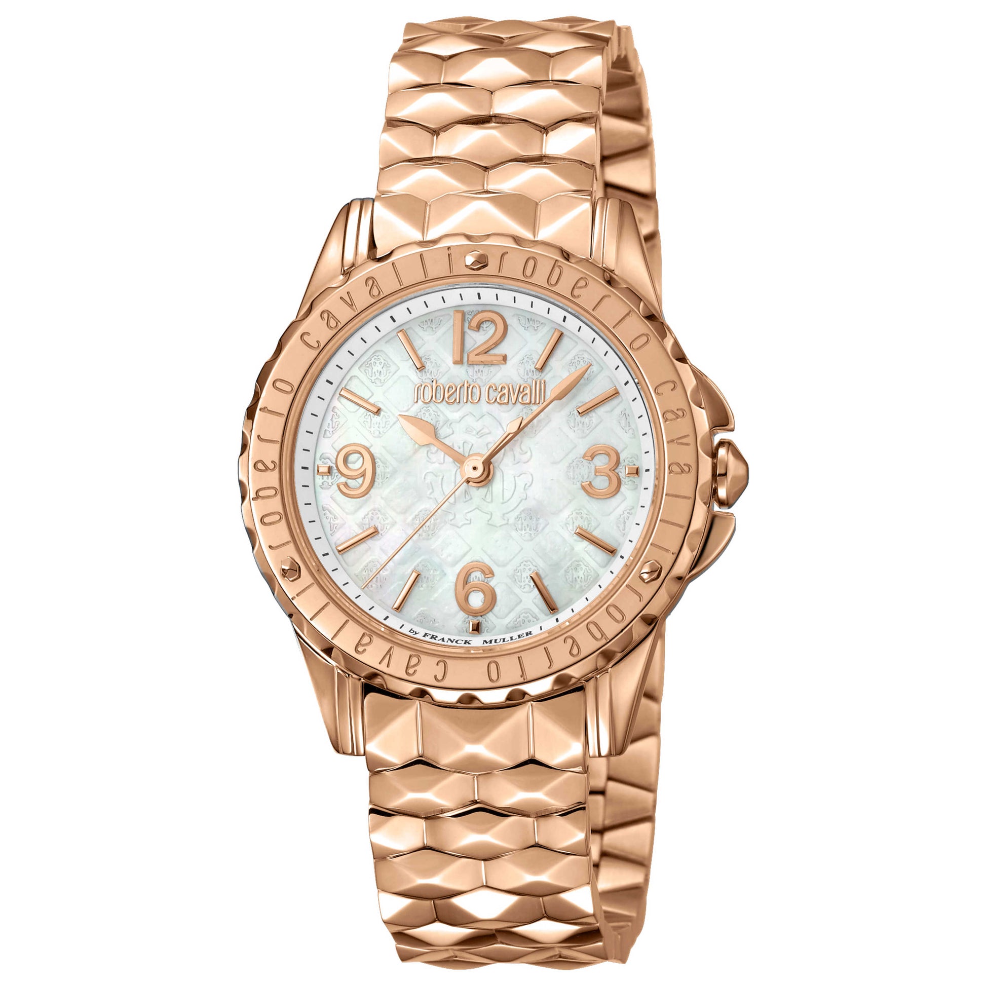 Front view of Roberto Cavalli RC-42 Women's Quartz Watch RV1L048M0086
