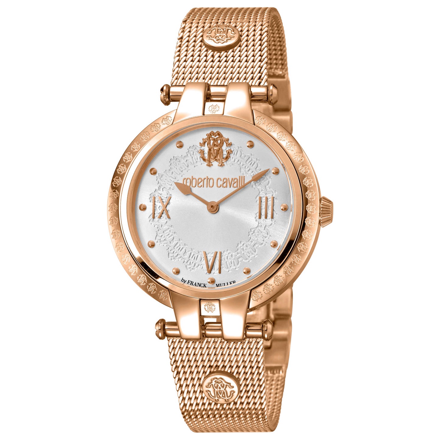 Front view of Roberto Cavalli Classic Women's Quartz Watch RV1L053M0076