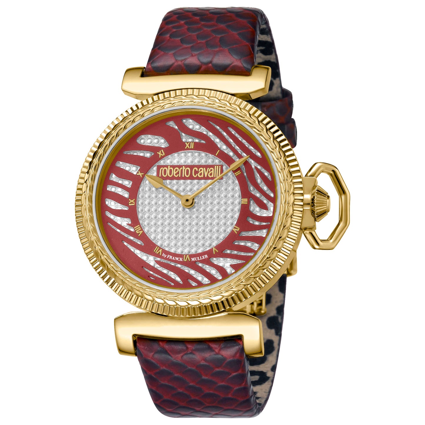 Front view of Roberto Cavalli Classic Women's Quartz Watch RV1L056L0036