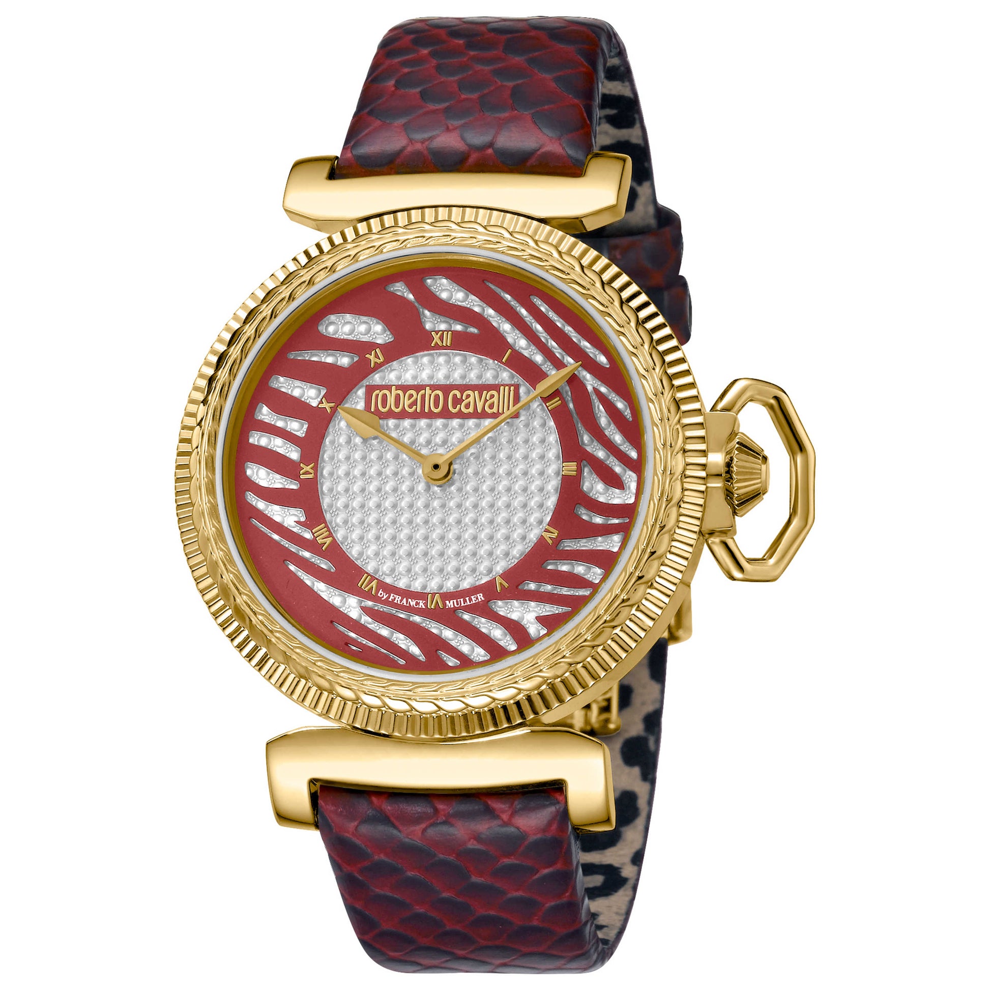 Front view of Roberto Cavalli Classic Women's Quartz Watch RV1L056L0036
