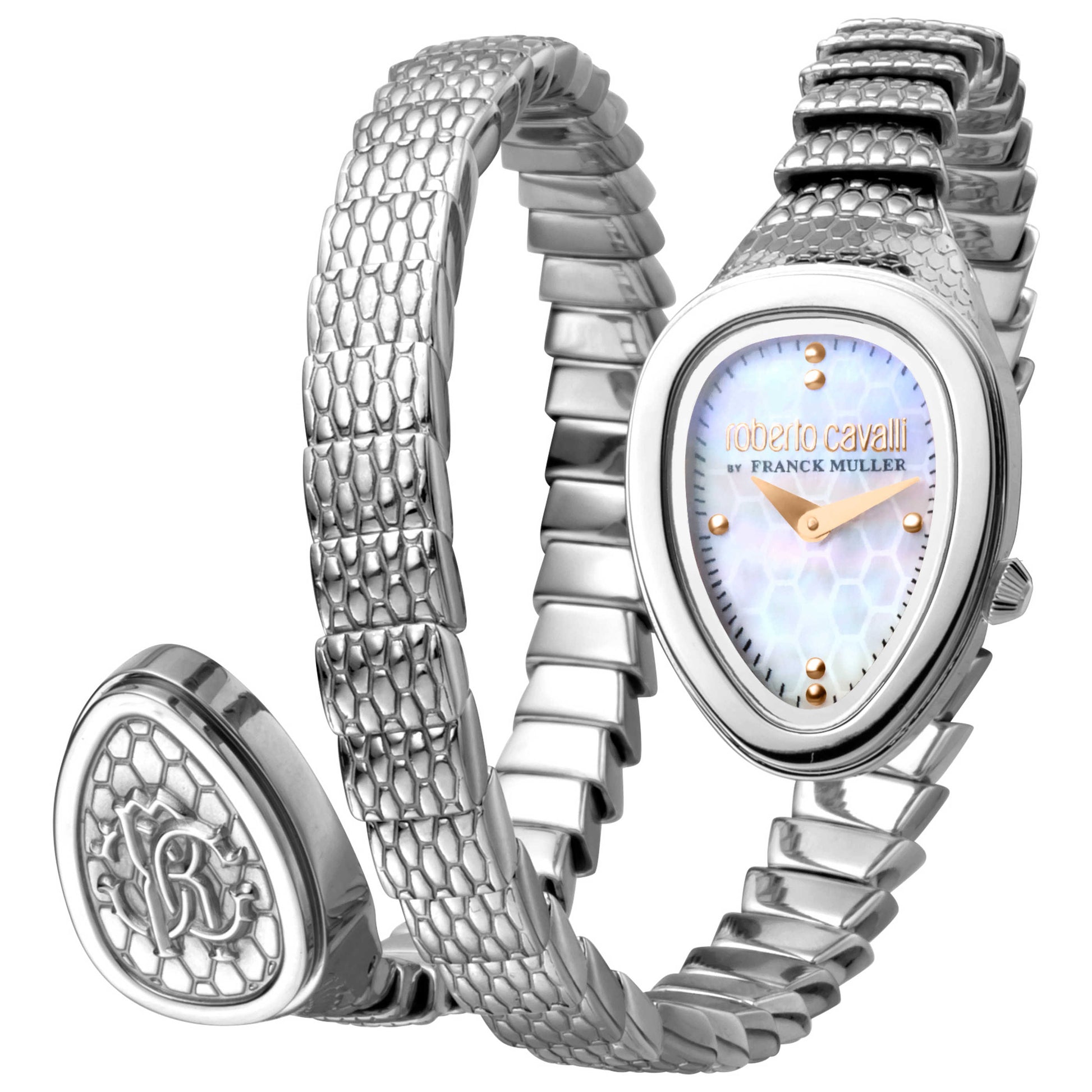 Front view of Roberto Cavalli RC-79 Women's Quartz Watch RV1L092M0016