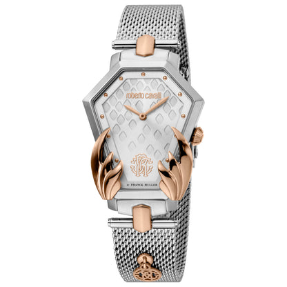 Front view of Roberto Cavalli RC-91 Women's Quartz Watch RV1L095M0126