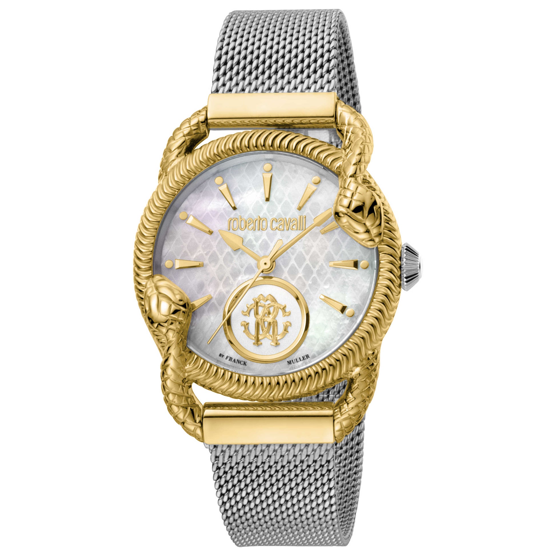 Front view of Roberto Cavalli RC-18 Women's Quartz Watch RV1L126M0086