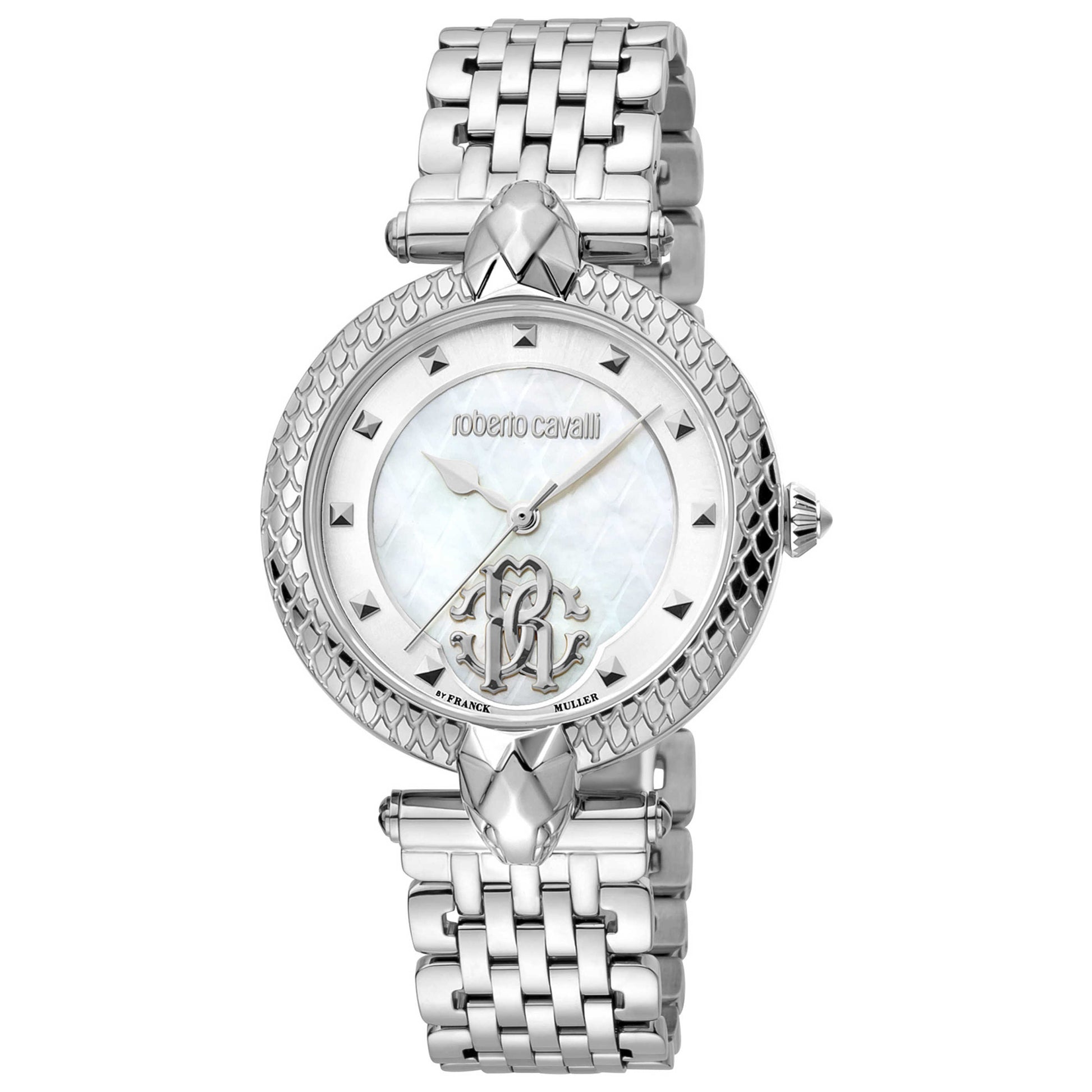 Front view of Roberto Cavalli by Franck Muller Women's Quartz Watch RV1L130M0041