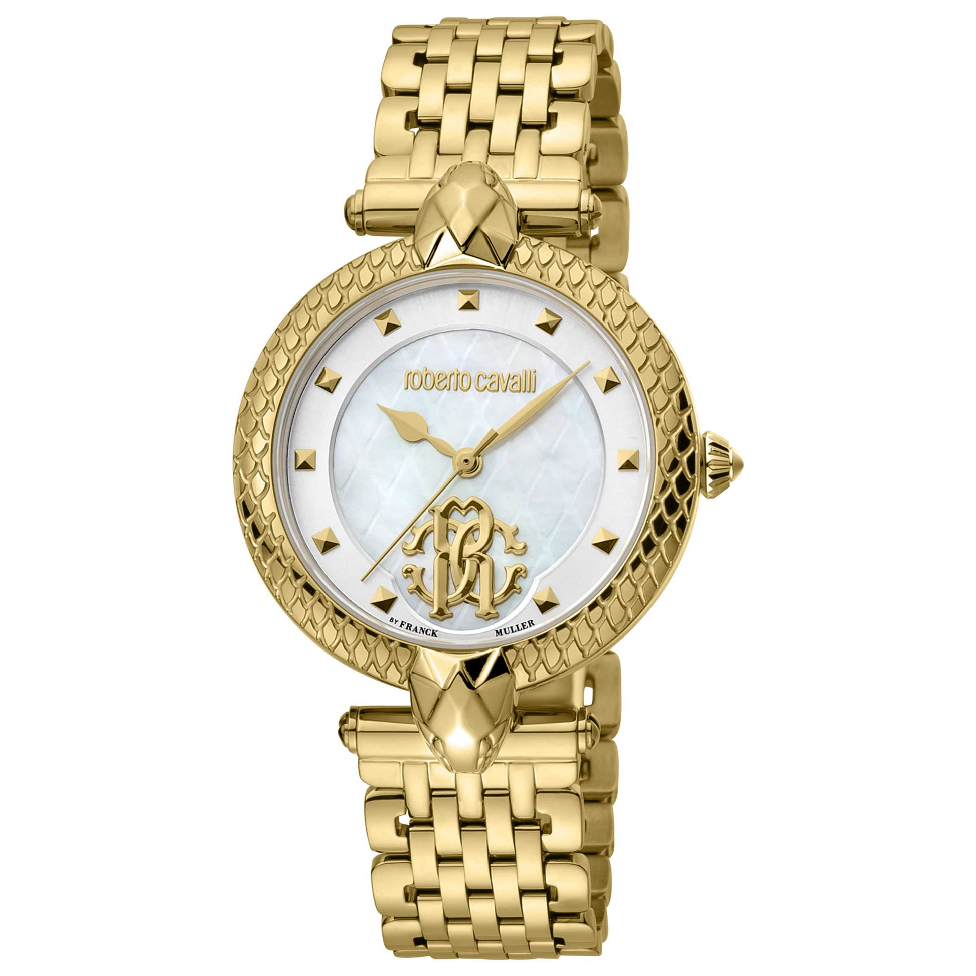 Front view of Roberto Cavalli by Franck Muller Women's Quartz Watch RV1L130M0051