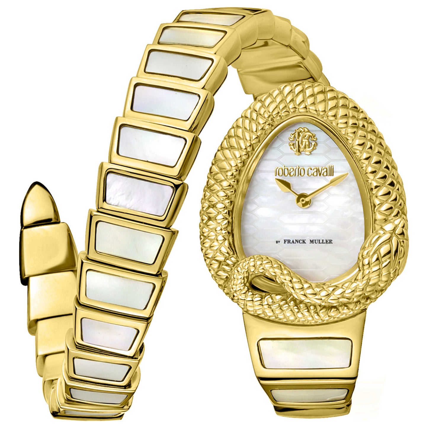 Front view of Roberto Cavalli by Franck Muller Women's Quartz Watch RV1L141M0041