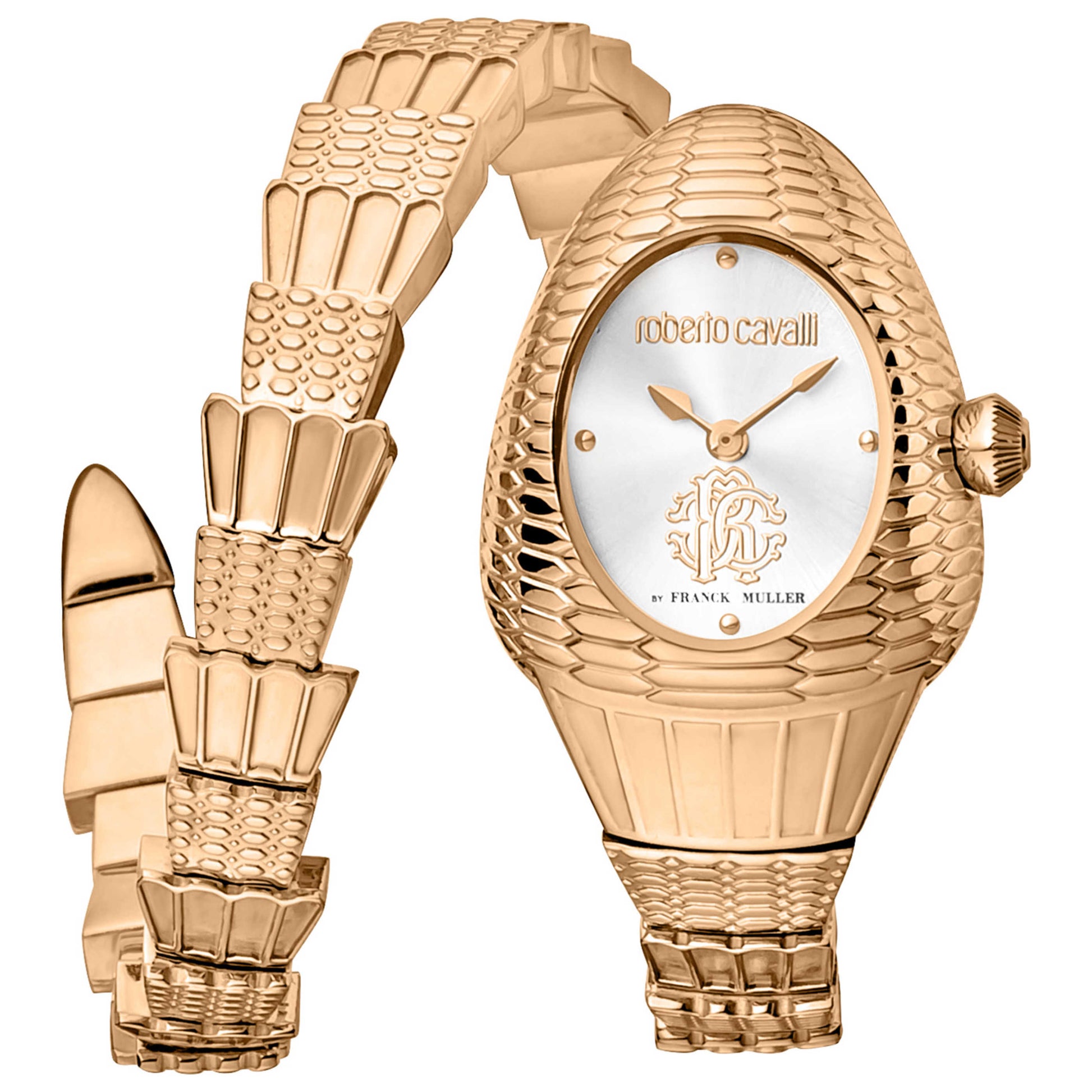 Front view of Roberto Cavalli by Franck Muller Women's Quartz Watch RV1L149M0041