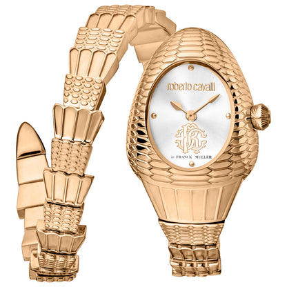 Front view of Roberto Cavalli by Franck Muller Women's Quartz Watch RV1L149M0041