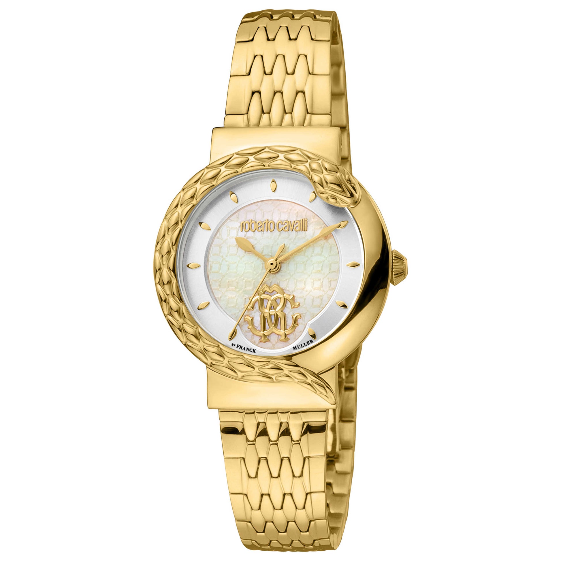 Front view of Roberto Cavalli by Franck Muller Women's Quartz Watch RV1L156M1061