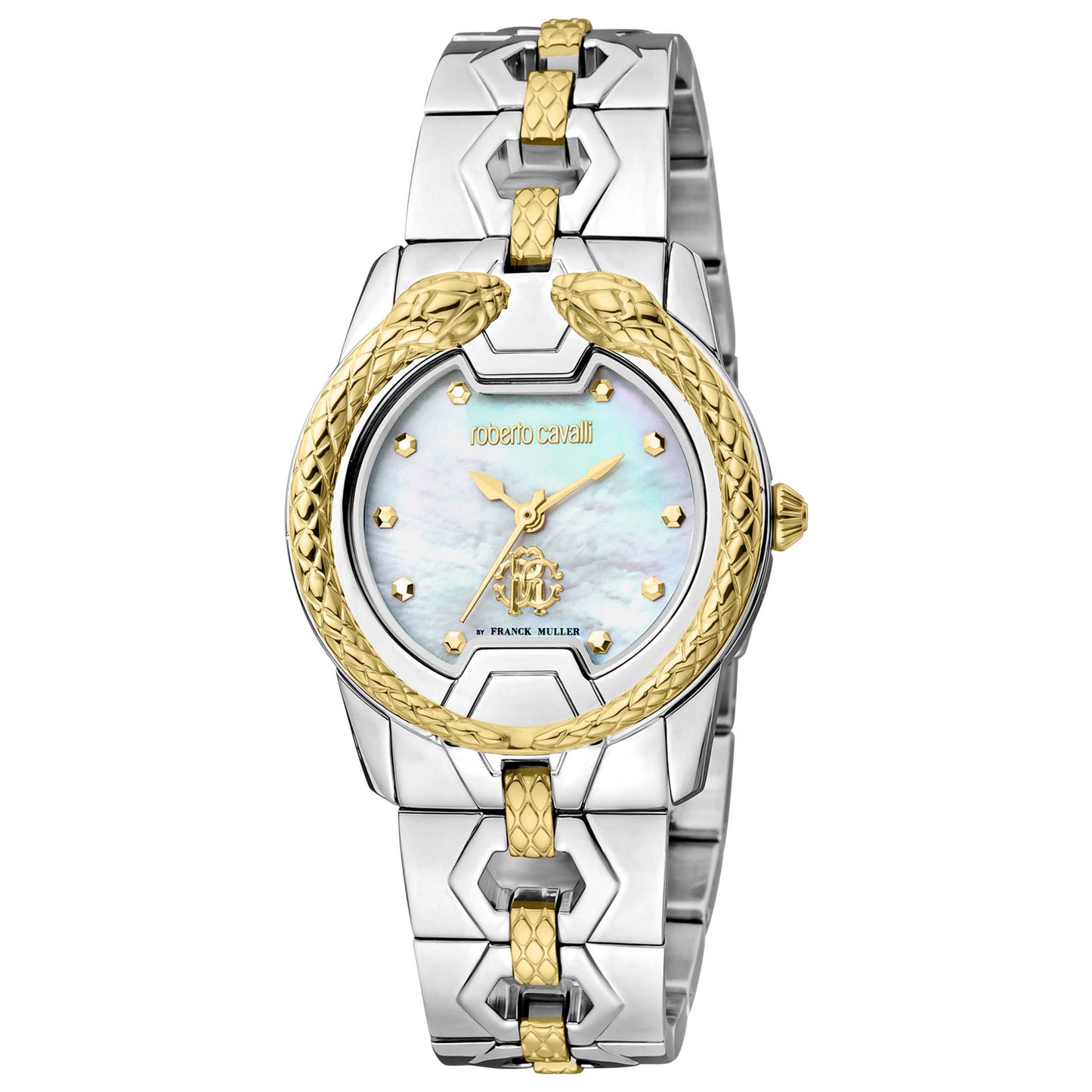 Front view of Roberto Cavalli by Franck Muller Women's Quartz Watch RV1L168M0051