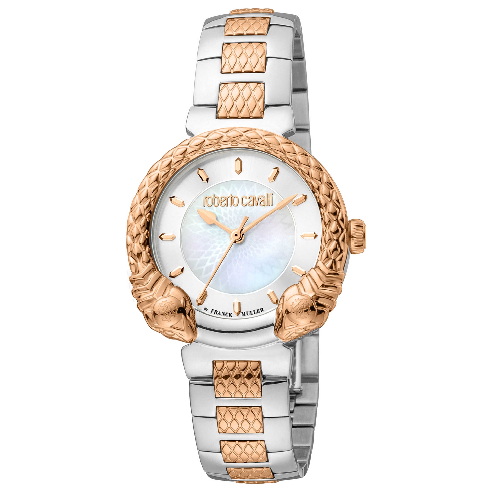 Front view of Roberto Cavalli by Franck Muller Women's Quartz Watch RV1L190M0081