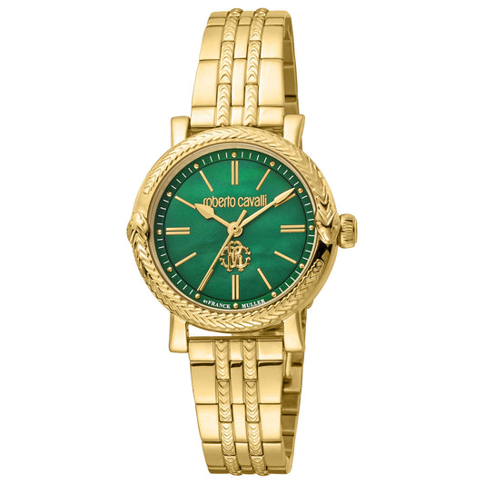 Front view of Roberto Cavalli by Franck Muller Women's Quartz Watch RV1L193M0061