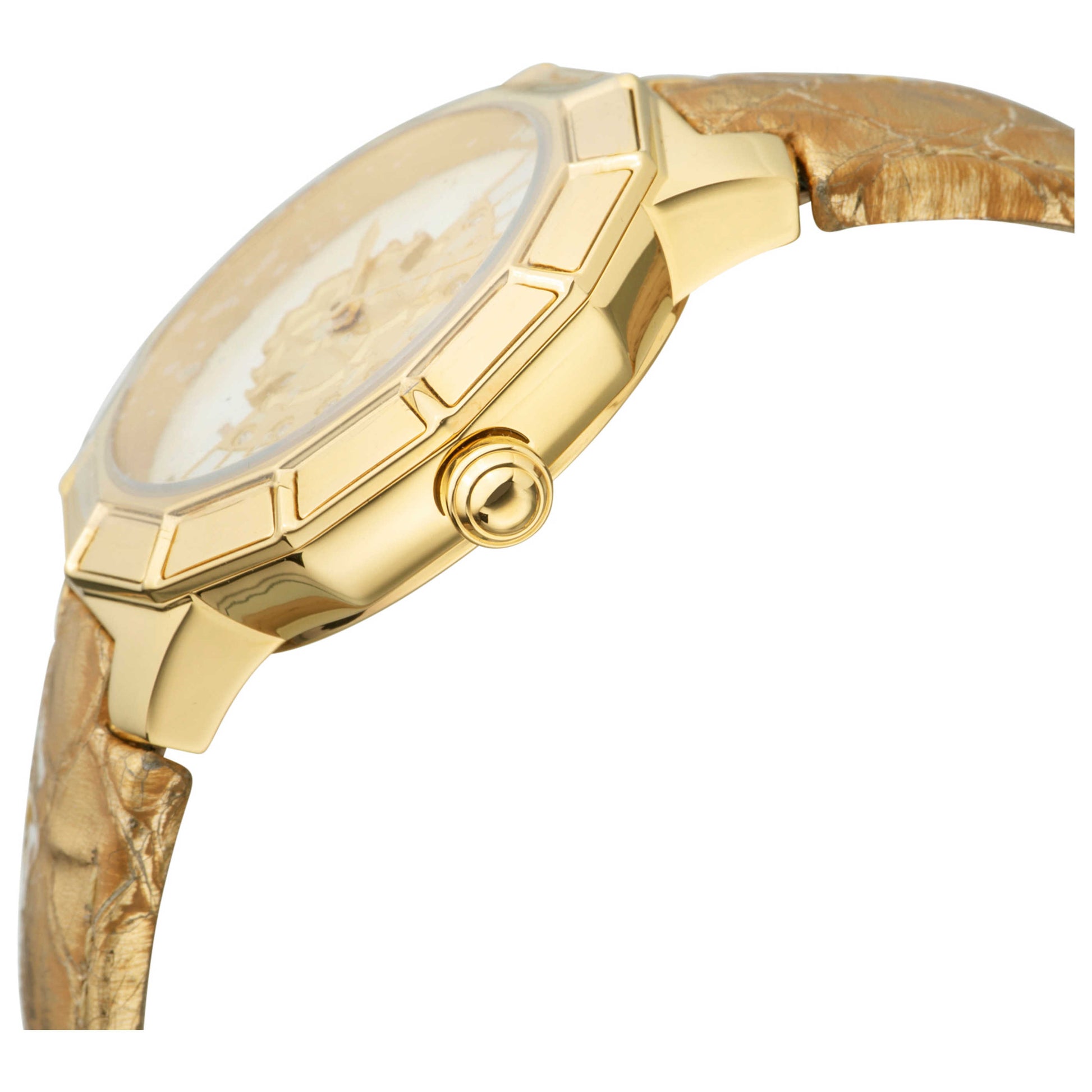 Roberto Cavalli Rotating Dial Women's Quartz Watch RV2L011L0036 - Image #3