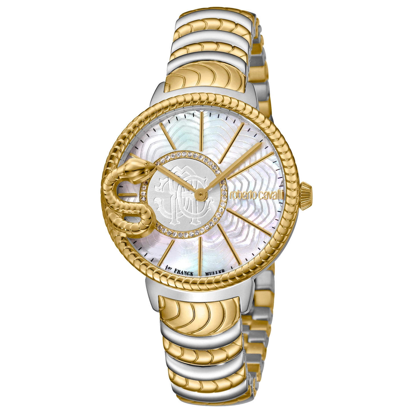 Front view of Roberto Cavalli RC-74 Women's Quartz Watch RV2L022M0056