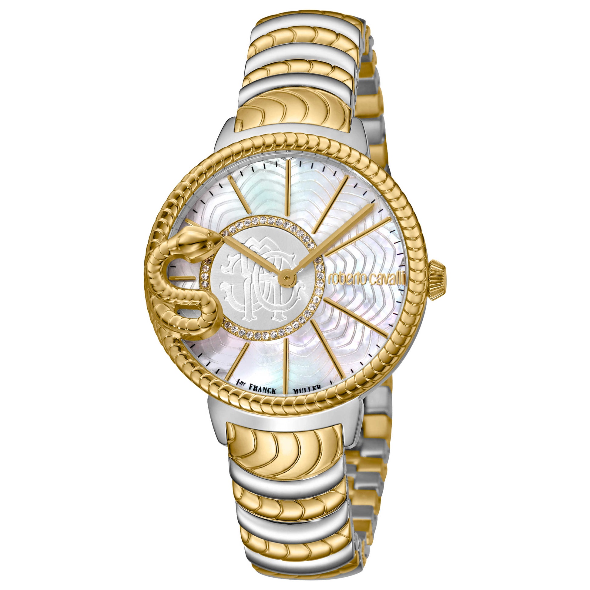 Front view of Roberto Cavalli RC-74 Women's Quartz Watch RV2L022M0056