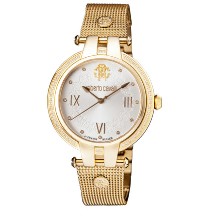 Front view of Roberto Cavalli Diamond Classic Women's Quartz Watch RV2L026M0036