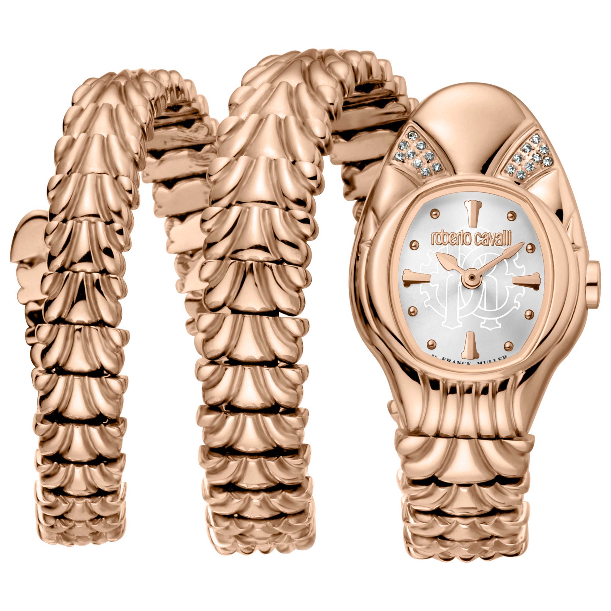 Front view of Roberto Cavalli Classic Women's Quartz Watch RV2L042M0046