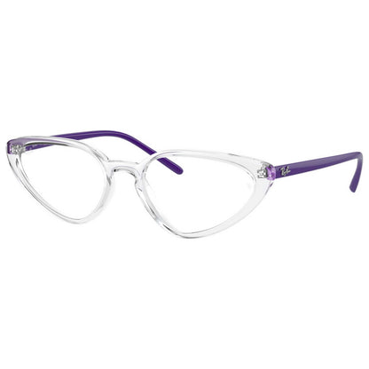 Front view of Ray-Ban Fashion Women's Opticals RX7188-8086-54