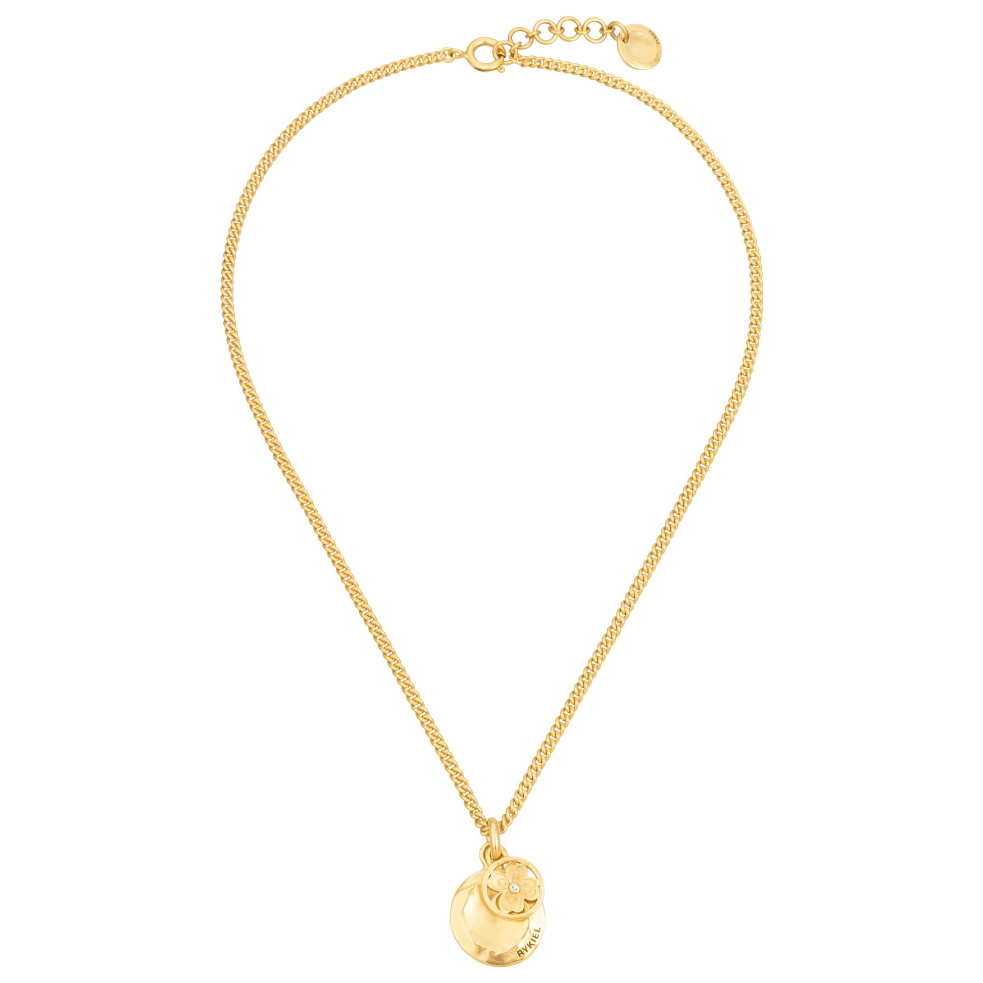 Front view of Sonia Rykiel Medaille Women's Necklace RYJ4106