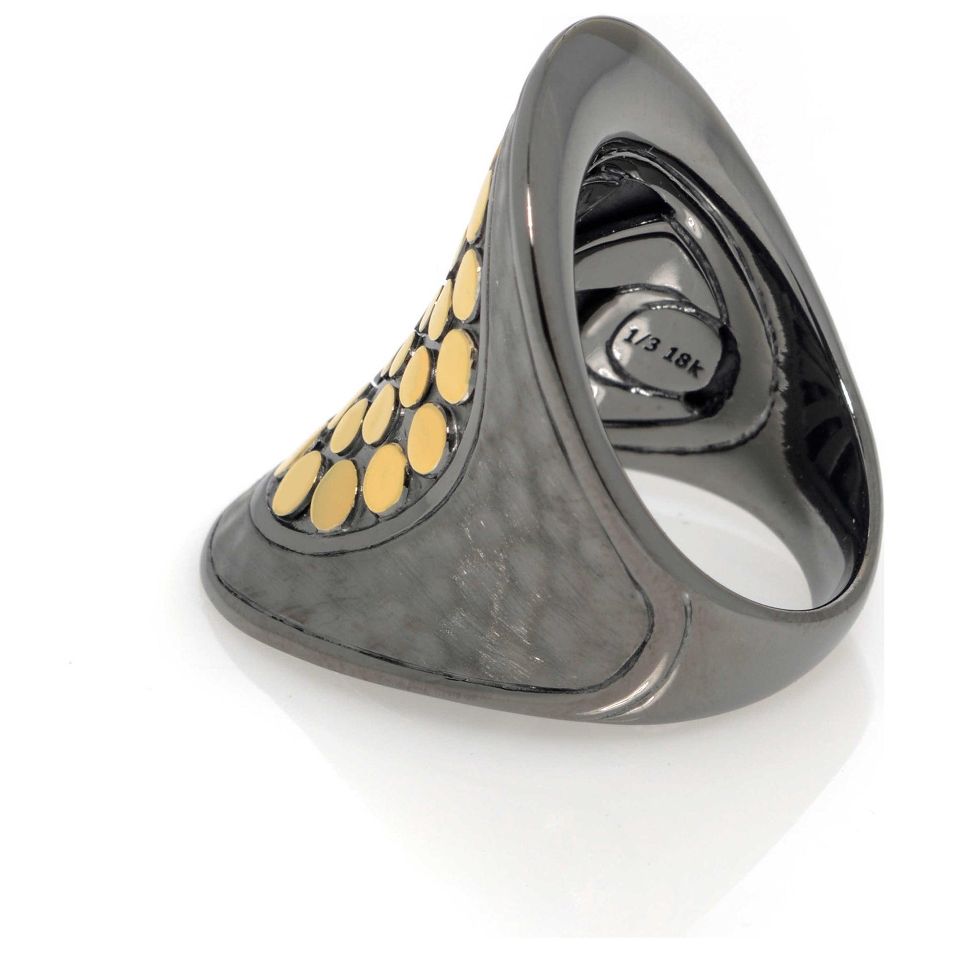 Front view of John Hardy Elegant Women's Ring RZ30007BRDX7