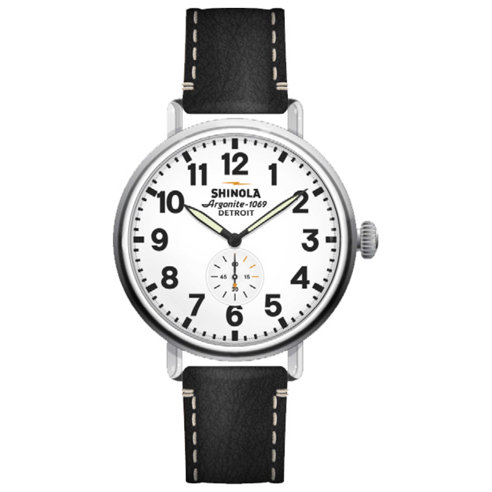 Front view of Shinola Unisex Quartz Watch S0110000019