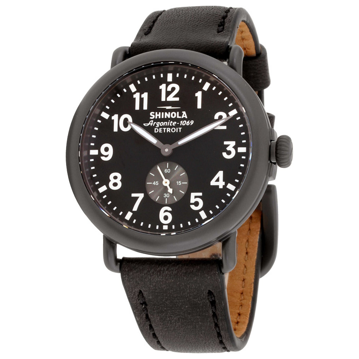 Front view of Shinola The Runwell Men's Quartz Watch S0120077935