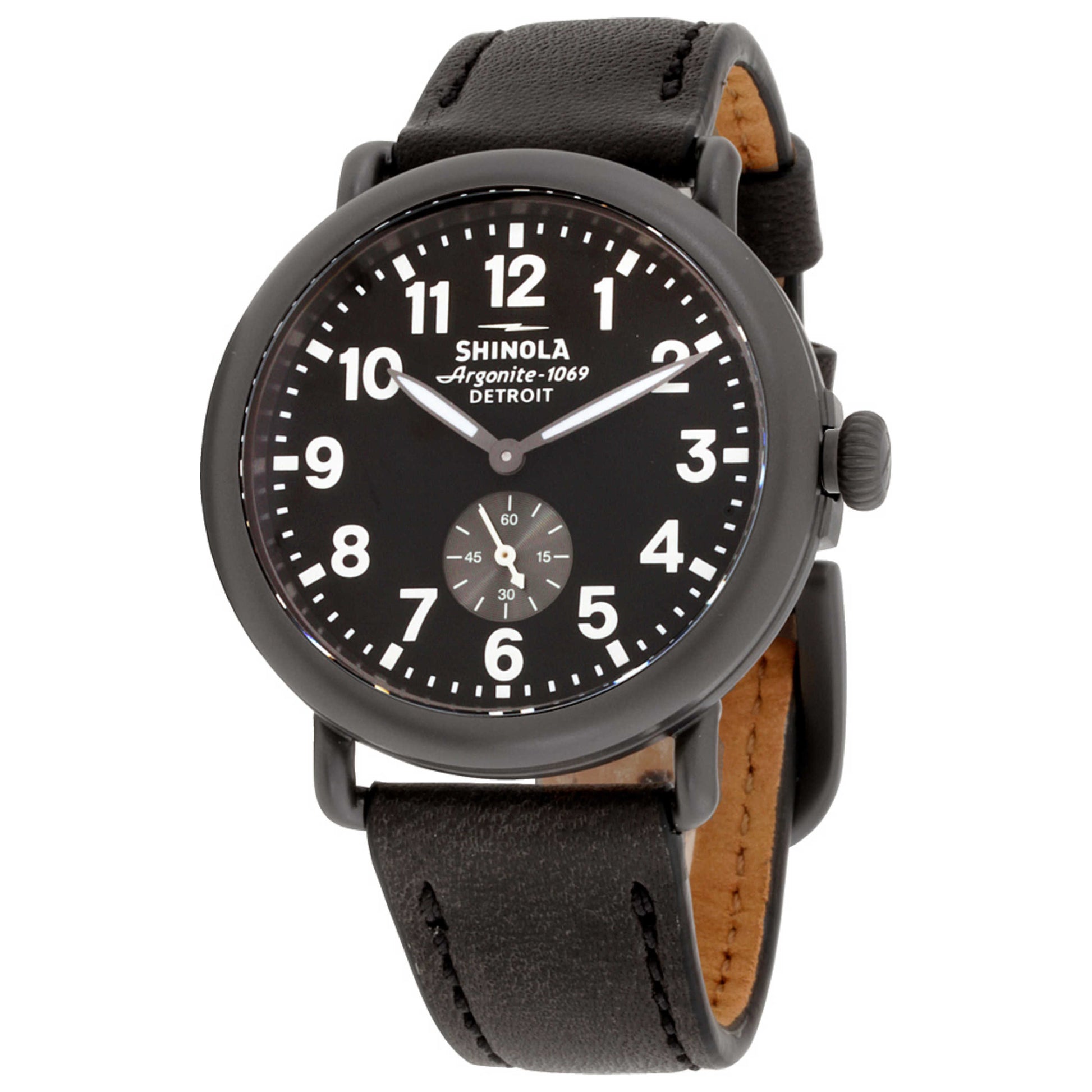 Front view of Shinola The Runwell Men's Quartz Watch S0120077935