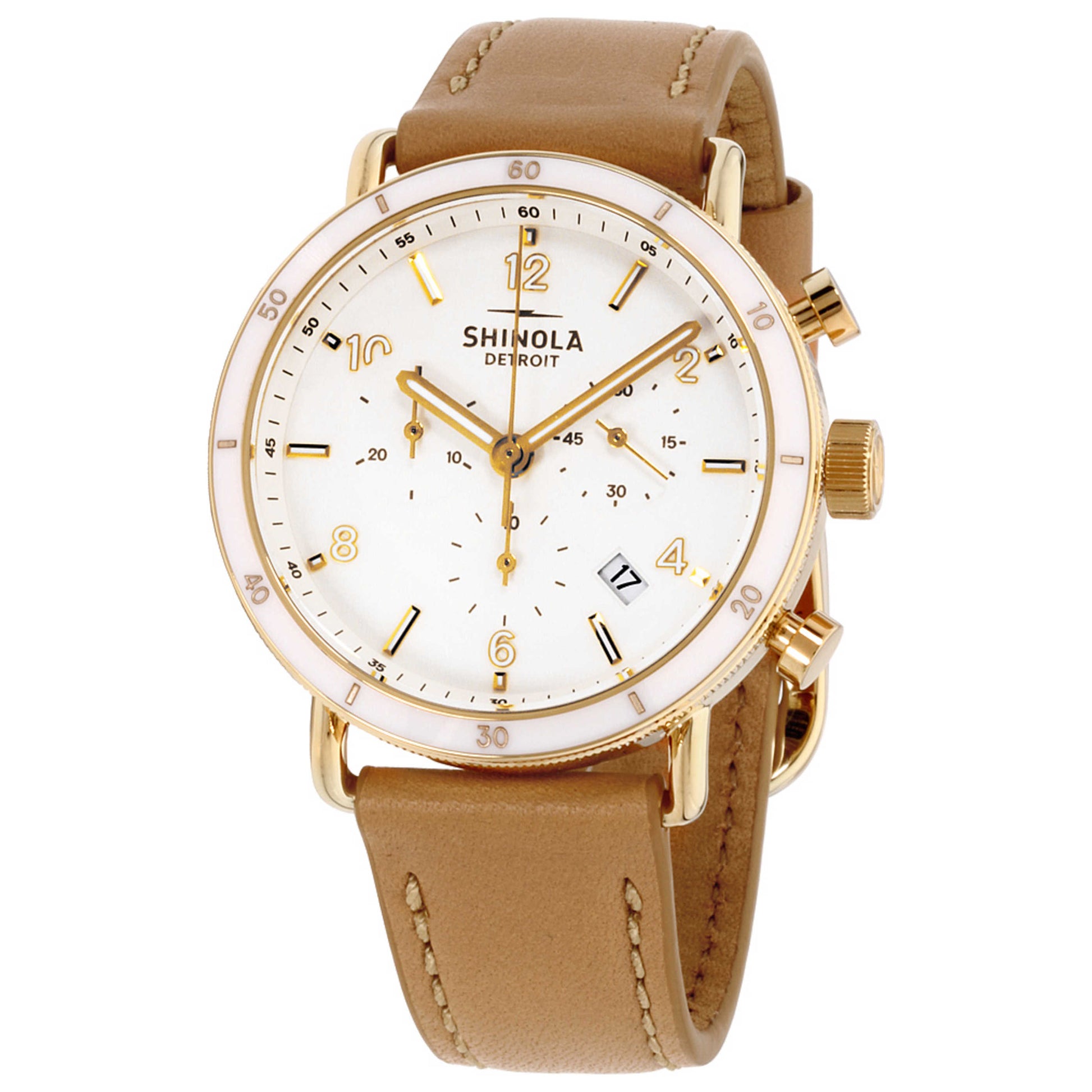 Front view of Shinola The Canfield Women's Quartz Watch S0120089885