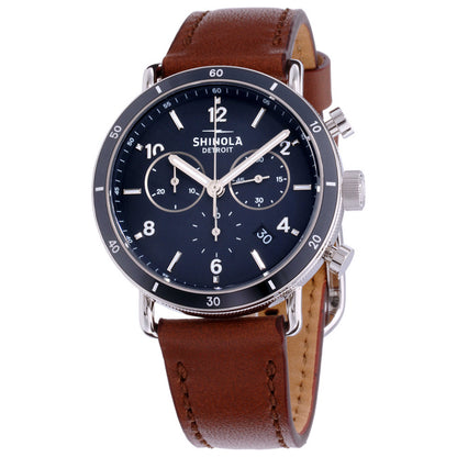 Front view of Shinola The Canfield Unisex Quartz Watch S0120089887