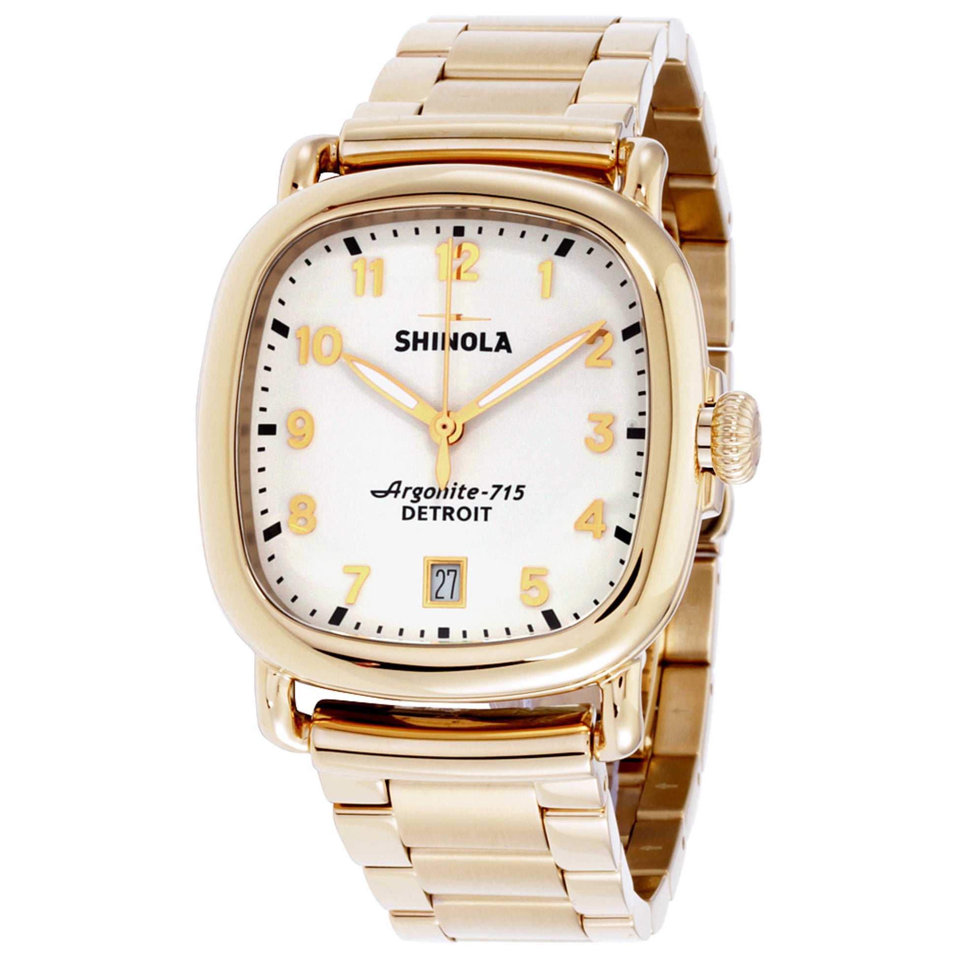 Front view of Shinola The Guardian Unisex Quartz Watch S0120089895