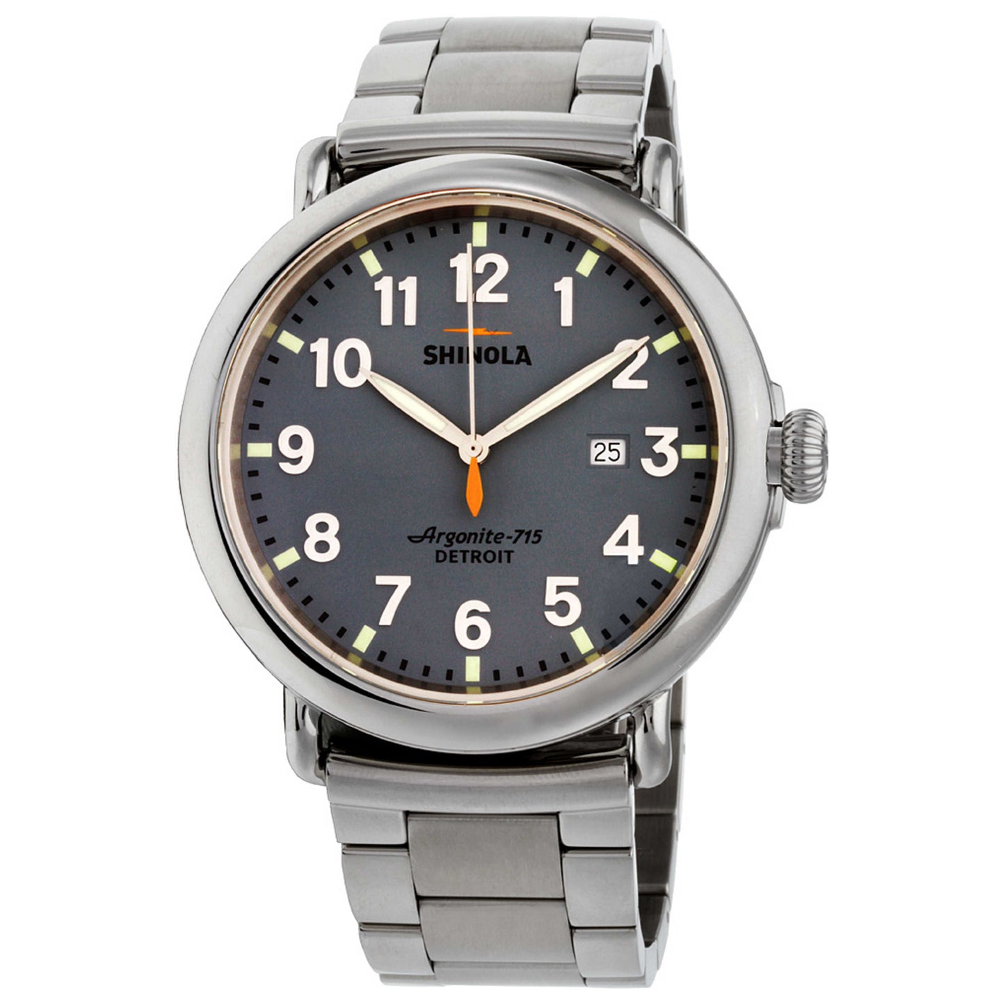 Front view of Shinola The Runwell Men's Quartz Watch S0120089902