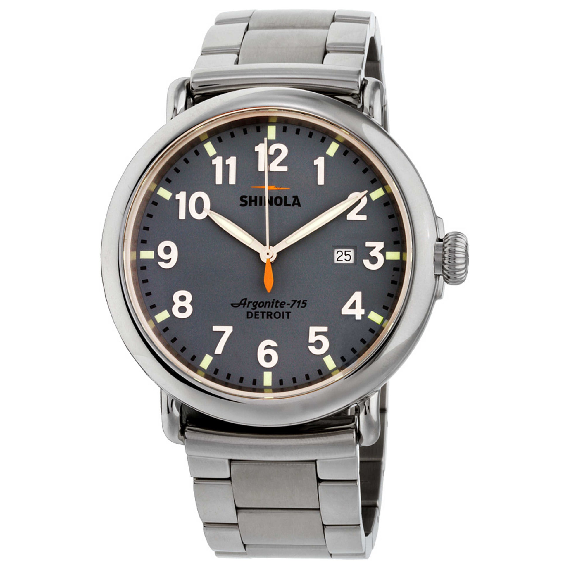 Front view of Shinola The Runwell Men's Quartz Watch S0120089902