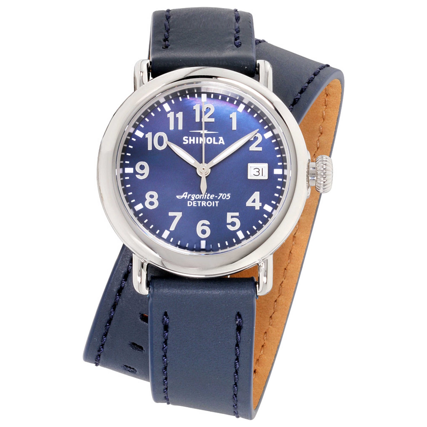 Front view of Shinola The Runwell Women's Quartz Watch S0120109244