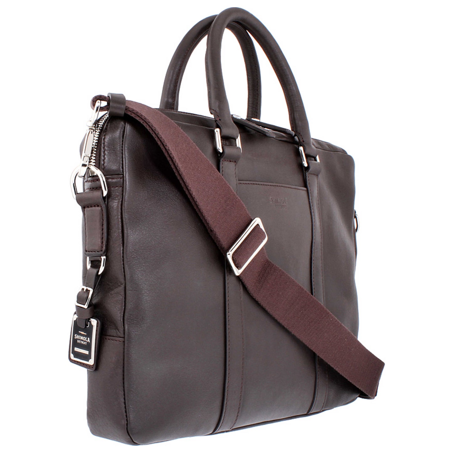Shinola Classic Men's Handbags S0320033440 deepbrown - Image #3