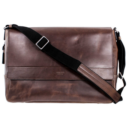 Front view of Shinola E/W Men's Handbags S0320041079 charcoal