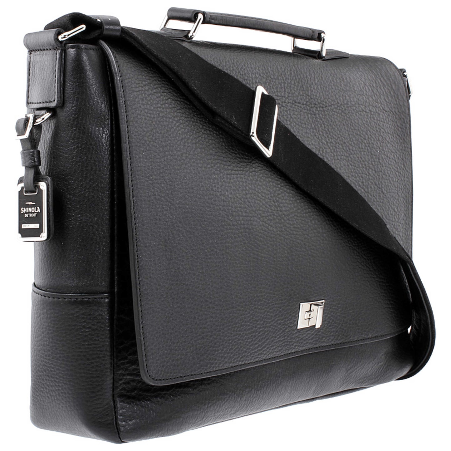 Shinola Classic Men's Handbags S0320056629 black - Image #3