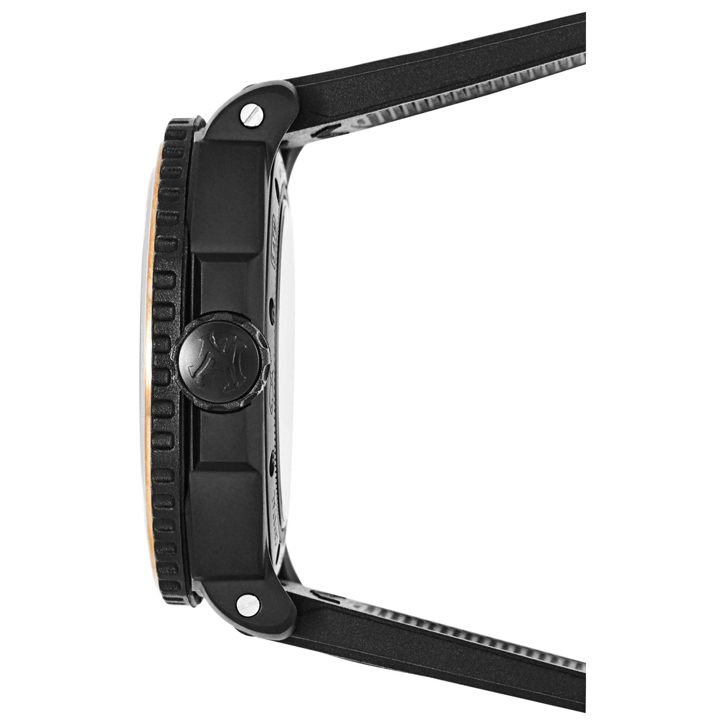 Right view of Armand Nicolet L09 Men's Manual-Wind Watch S619AQN-BU-G9610