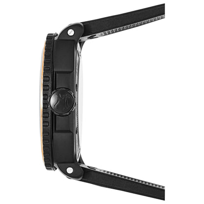 Right view of Armand Nicolet L09 Men's Manual-Wind Watch S619AQN-BU-G9610