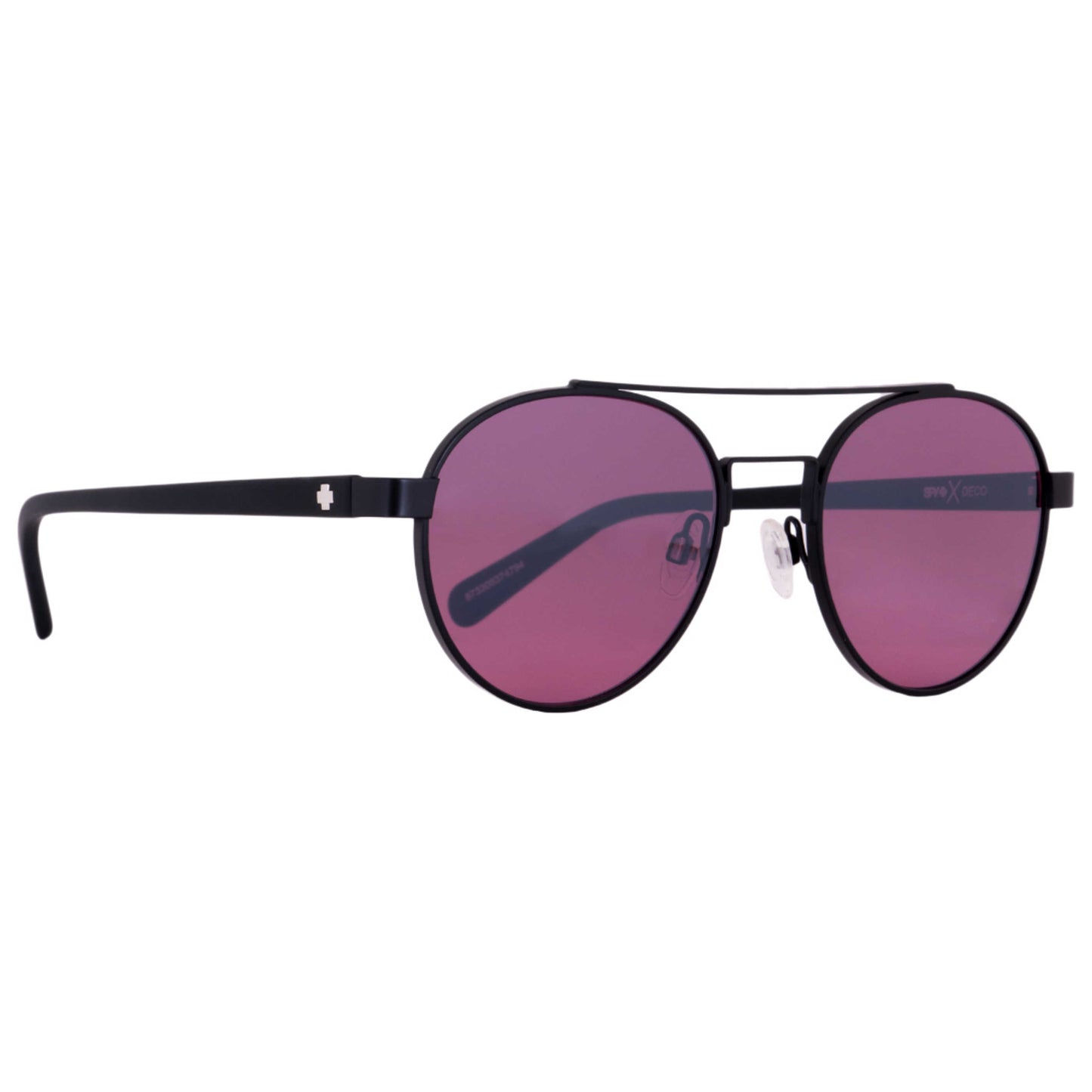 Front view of Spy Deco Bianco Unisex Sunglasses S648478790285
