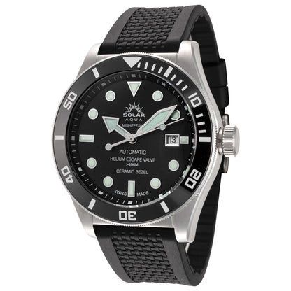 Front view of Solar Aqua Mishiepeshu Men's Automatic Watch SA0021.0009