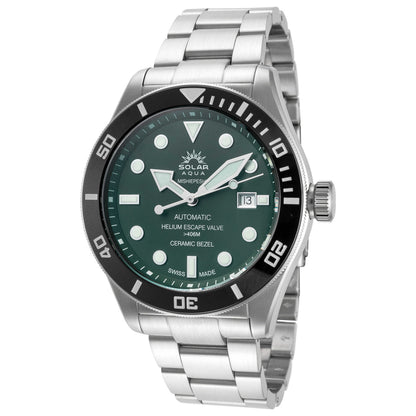 Front view of Solar Aqua Mishiepeshu Men's Automatic Watch SA0021.0011