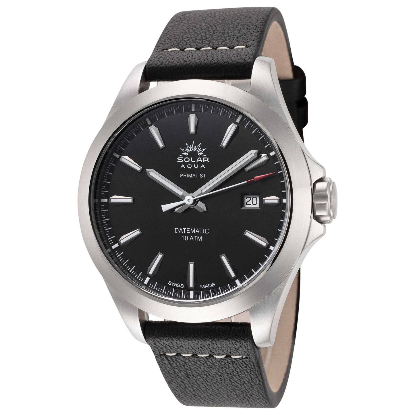 Front view of Solar Aqua PRIMATIST Men's Automatic Watch SA0022.0001