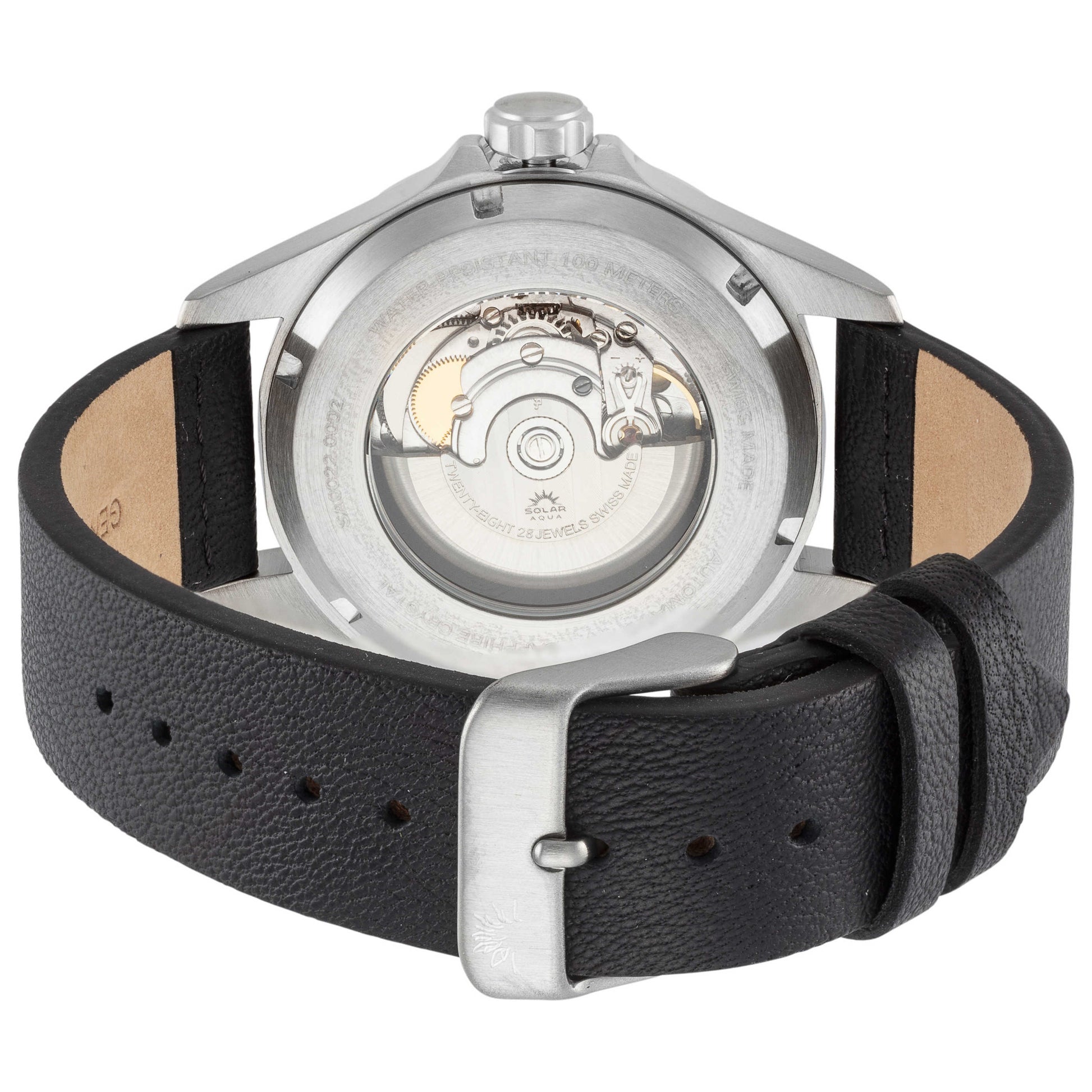 Back view of Solar Aqua PRIMATIST Men's Automatic Watch SA0022.0002