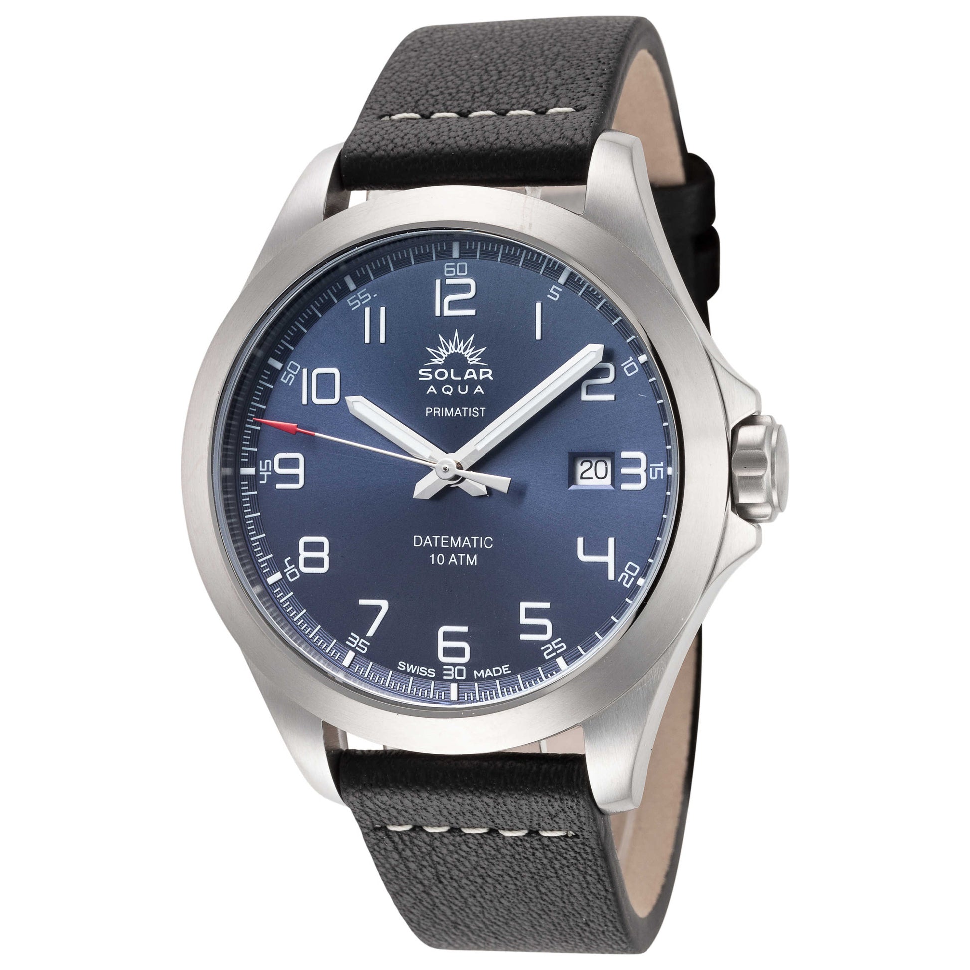 Front view of Solar Aqua PRIMATIST Men's Automatic Watch SA0022.0008